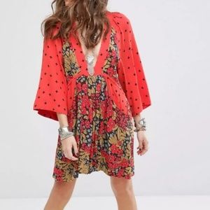 Free People Talulla Printed Mini Dress